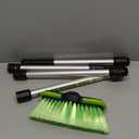 65165cm Car Wash Brush Long Handle Soft Bristle Scrub Cleaning Mop with 4 Hand-held Places Extendable Washing Brushes Broom Kit for RV Boat Truck SUV Caravan Solar Panel House Siding,Sweep Snow