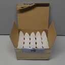 COLWATT 12-Pack Candelabra Light Bulbs 40W Warm White 2500K, 380 Lumen Candle Chandelier Bulb for Ceiling Fan, Pendants or Outdoor, CA10 Clear Type B E12 Base Dimmable