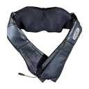 Miracle Finger Pressure Electric Neck and Back Massage Pillow, 3D Pinching and Heating Function, Suitable for Shoulder, Lower Back, Foot and Leg Muscle Pain Relief, (Black Three Buttons)
