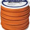 Realeather Latigo Lace Spool, 1/8" x 50', Burnt Orange