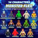 Monster Flex Stretchy Toys For Boys and Girls - 14 Unique Spooky Stretch Monsters, Monster Stretch Guy Toys For Kids Birthday Gift Party Favors, Sensory Fidget Stress Toys for Kids, Series 3 (Treeman)