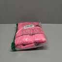 Fragralley Dog Winter Coat, Waterproof Windproof Reflective Fleece Jacket with Harness Hole, Warm Snow Vest for Medium Dogs, Ideal Gifts (Pink)