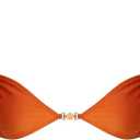 Women's Triangle Bikini Set Tie Solid Sexy Thong Cheeky Two Piece Swimsuit Bathing Suit (S)