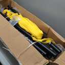 Aluminum Volleyball Net for Backyard, Portable Volleyball Net with Anti-Sag Design, Outdoor Volleyball Net Set with Lengthened Stakes and Boundary Line for Beach and Grass (yellow)