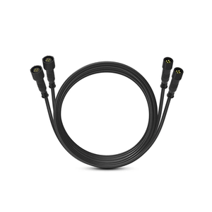 MICTUNING 2PCS 10FT 4 - Pin RGB Rock Light Extension Cables - Exclusive for 4 & 8 Pods RGB LED Rock Lights Connection