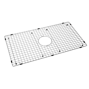 Sink Bottom Grid 29-1/2" X 15-9/16", Centered Drain with Corner Radius 3/8", Sink Protector
