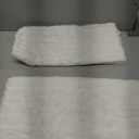 Zerodeko Plush Square Cushion Cover with Wide Edge Soft Throw Pillowcase for Couch and Sofa Invisible Zipper Closure Comfortable Decorative Pillow Case for Living and Bedroom White