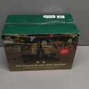 Musical Rotating Christmas Tree Stand with Memory Function, Built-in 6 Outlets 800W, Anti-tilt Noiseless 360 Degree Spinning Stand with Remote and Speaker, Up to 9ft 120 lb Artificial Trees