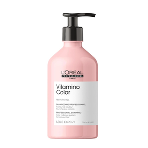 L'Oréal Professionnel Paris Vitamino Color Shampoo  Protects & Preserves Hair Color, Prevents Damage, Adds Vibrancy & Enhances Shine, 16.9 Fl Oz