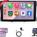 Naifay Car Radio for Toyota Corolla 2003 2004 2005 2006 2007 2008 with Wireless CarPlay & Android Auto, 9 Inch Touch Screen for Corolla Car Stereo with GPS/Bluetooth/FM/WiFi/SWC(Not Fit J.B.L System)