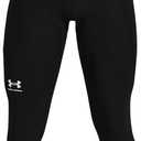 Under Armour Men's Armour HeatGear 3/ 4 Leggings , Black (001)/ Pitch Gray, Large