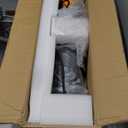 ThermoMate Electric Patio Heater, 1500W IP65 Outdoor/Indoor Infrared Heater with Remote, 8 Heating Levels 8-Hour Timer & Oscillation, Tip-over Protection for Garage Backyard Restaurant (34")