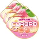 UHA Mikakuto Cororo Peach, 1.41 Oz (Pack of 1) BB Date 2026/10/13