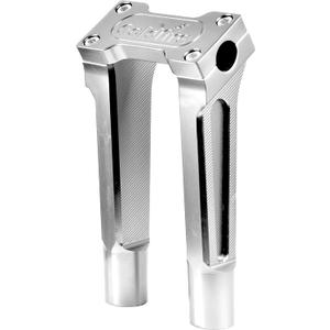 Goldfire Motorcycle Handlebar Risers, 8" Straight Challenger Riser Extension Kit, 1'' Handle Bar Risers Fit for Harley Dyna, Sportster, Low Rider,Street bob (8" Chrome)