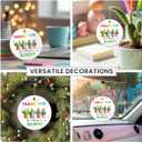 5 x Thank You Teacher Ornament 2026 - Preschool Daycare Kindergarten Teacher Appreciation Gifts, Unique Xmas Gifts for Mom Dad Grandma, Cute Pre-K Teachers Gift