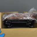 FINESSY 3 Tier Serving Tray, Dark Bamboo Tiered Tray Stand, Cake Stand & Cupcake Holder, Buffet Risers Serving Platters, Dessert Table Display Set, Charcuterie Board Set for Party Hosting Essentials (Medium)