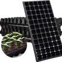 10-Pack Seed Starter Kit,72 Cell Seedling Tray Cell Seed Trays for Flat Trays Germination,Plastic Tray Nursery Pots Mini Propagator Plant Grow Kit Plug Tray Starting Trays for Seedling Germination