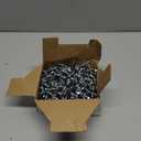 BHTOP 400 Pcs Metal Roofing Screws 10 x 1 inch, Hex Head Sheet Metal Roof Screw with EPDM Washer for Corrugated Roofing