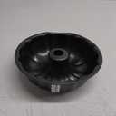 Novery 9.5" Non-stick Cake Pan, Heavy Duty Carbon Steel Fluted Tube Round Baking Pan,Buntz Pound Cake Pan Mold,Tube Bakeware,Baking Mold for Jello,Gelatin,Chocoflan,Flan