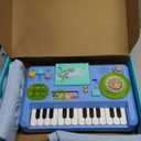 Baby DJ Table for Toddlers 1-3, Baby Musical Piano Toys 6-9-12-18 Months Toddler Activity Learning DJ Mixing Table with Music & Light Educational Toy for 1 Year Old Boy Girl First Birthday Infant Gift