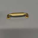 Asidrama 10 Pack 3 Inch(76mm) Brushed Gold Kitchen Cabinet Handles, Cabinet Pulls Kitchen Cabinet Hardware for Cupboard Drawer Pulls (3" Hole Center)