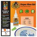 Gorilla Super Glue Gel, Clear Glue, 20 Gram (Pack of 2) - All Purpose and Fast Setting for Projects and Repairs