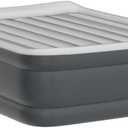 SLEEPLUX Durable Inflatable Air Mattress with Built-in Pump, Pillow and USB Charger, 22" Tall Queen