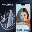 14 x SWUU 2 Pack Camera Lens Protector Compatible with iPhone 17 Pro Max 6.9", Military-Grade 9H Tempered Glass, Shatterproof & Anti-Scratch, HD Clear, No Fingerprint, Case-Friendly