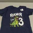 Three Rawr I'm 3 Years Old T Rex Dinosaur 3rd Birthday Boys T-Shirt 3T
