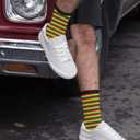WILL BUDXEG Casual Funny Funky Novelty Fashion Comfortable Socks For Men Women Crazy Dress