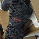 Columbia Mens Bugaboot III Waterproof Snow Boot, Black/ Bright Red, 11