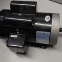 VEVOR 5HP Air Compressor Electric Motor, 230V 25 Amps, 56HZ Frame 3450RPM, 7/8" Keyed Shaft, 2.25" Shaft Length, Single Phase, CCW/CW (Factory Setting is CCW)