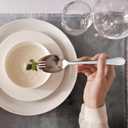 Alata Sporks, 8-Pack Food-grade Stainless Steel Sporks, 7.4 Inches Long Handle Salad Forks For Dessert, Ice Cream, Salad, Soup, Noodle, Spaghetti, Dishwasher Safe (Silver)