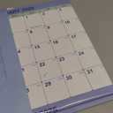 32" x 48" 2026 Wall Calendar, Folded Wet & Dry Erase Wall Calendar 12 Month, Yearly Laminated Wall Calendars, Reversible Annual Planner, Horizontal/Vertical, with Julian Dates