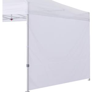 COOSHADE Instant Canopy SunWall 12x12 Canopy SideWall for Pop up Canopy Tent, 1 Pack Sidewall Only, White