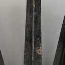 Fence Post Anchor Ground Spike Heavy Duty Black Powder Coated Fence Stakes Post Base for Mailbox, 24 x 4 x 4 Inches Outer Diameter (Inner Diameter 3.6 x3.6 Inches), Pack of 4
