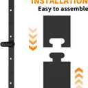 EVERYMATE Weight Plate Storage Rack, Olympic Weight Plate Holder, Bumper Plate Storage, Home Gym Organizer