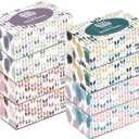Facial Tissues boxes 230 Sheets Per Box 8 Boxes. Premium Soft Gentle and Durable in A Stylish Box - 1,840 Sheets