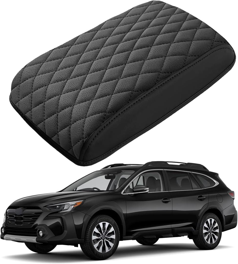 Center Console Armrest Cover for Subaru Outback 2020 2021 2022 2023 2024 2025 Fully Covered Anti-Scratch Protector Interior Accessories