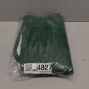 MIULEE Dark Green Absorbent Bath Rugs, Christmas Soft Small Bathroom Mats Non-Slip and Quick-Drying for Bathroom Bathtub Showers, Machine Washable Carpet (16 x 24 Inches)