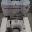 Sewing Machine for Beginners, 16 Built-In Stitches, Small Sewing Machine with Accessory Kit, 2-Speed, Foot Pedal, Storage Drawer, Portable Tabletop Full-Feature Design for Home DIY (Small) (Blue)