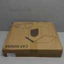 NAMOTEK Elevated Heated Cat Houses for Indoor/Outdoor Cats with Heated Cat Bed Waterproof Insulated Providing Safe Feral Cats, Easy to Assemble Small(15" x 13" x18)