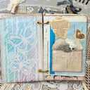 Stencils for Crafts Reusable Texture Branches Background Stencil Vintage Layering Leaf Floral Templates for Painting on Wood Scrapbook Furniture Card Canvas Paper (crafts26)