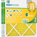 TRIGHTFILTERS 20x20x1 Air Filter MERV 11 HVAC Furnace Filter Pleated 2 Pack