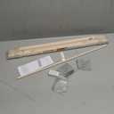 Magnetic Shades for Steel Door Windows | 1 Magnetic Blinds for Metal Doors | Glass Door White Mini Blinds or Covers | 25" X 40" or 68" (Beige 25" X 68")