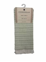 Home Wear Hand Towels Set of 2 15x25