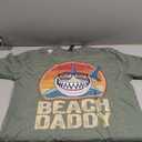 Beach Daddy Shirt Retro Shark Father Gifts Beach Dad T-Shirt for Men (Small)