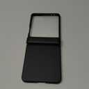 Eonflux Case for Samsung Galaxy Z Flip 7, with Hinge Protection & Outer Screen Protector, Slim Fit Hard Shell, Shockproof Anti-Scratch Full Body Cover, Matte Anti-Fingerprint Black