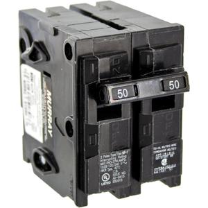 MP250 50-Amp Double Pole Type MP-T Circuit Breaker
