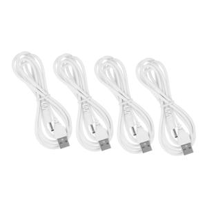 LOPUNER 4Pcs USB to Dc Charging Cable Power Cord for Efficient Charging of Lights and Devices and Versatile for Dc Applications